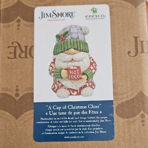 Jim Shore Festive Santa with Hot Cocoa